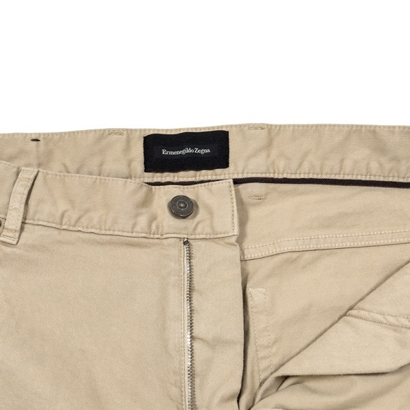 Ermenegildo Zegna 5-Pocket Jeans / Pant 36/32 (tag 38) - Khaki Beige - Picture 4 of 6